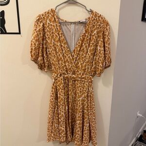 Nine West Animal Print Mini Dress